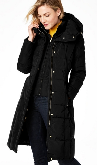 Cole Haan Jackets & Blazers - Cole Haan
Box-Quilt Down Puffer Coat